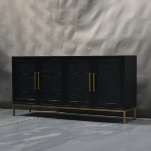 BUFFET NEGRO RUAN BLACK 4P